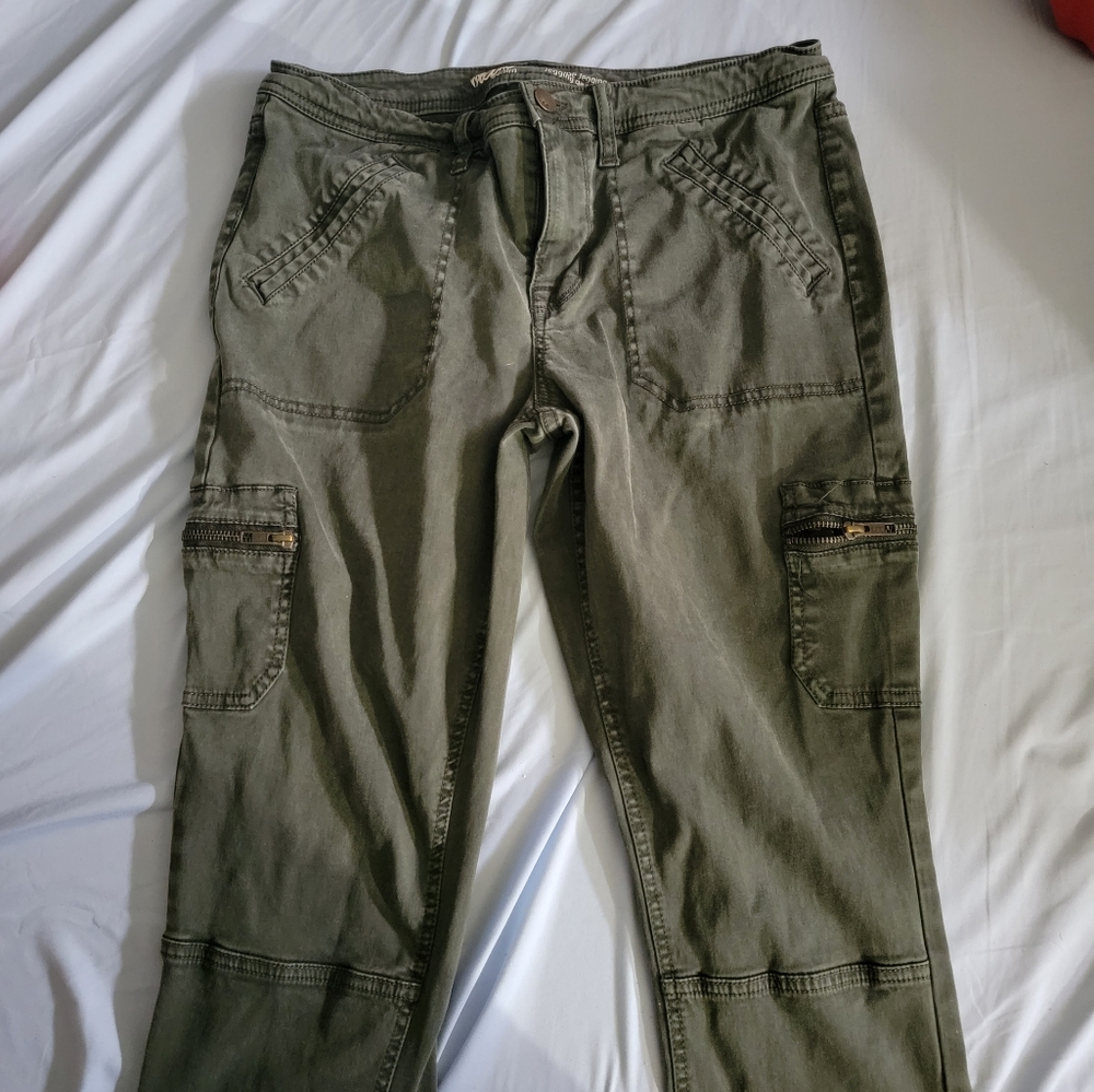 Green pants